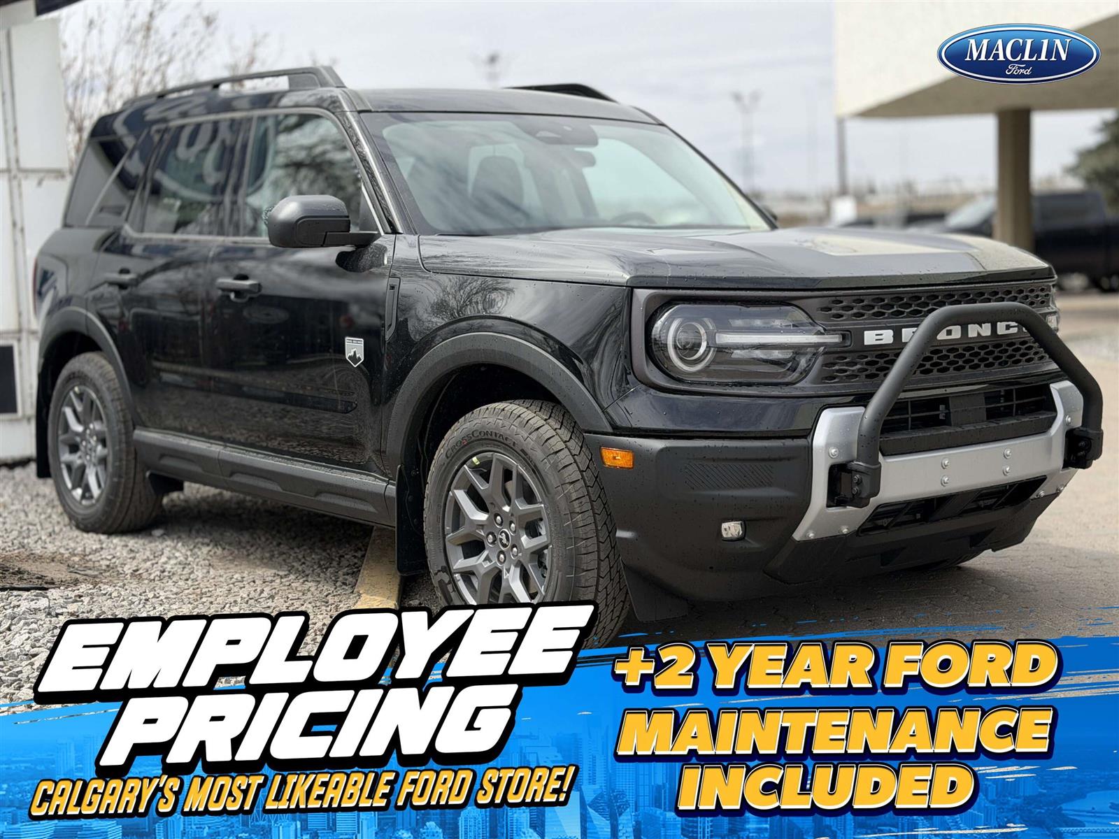 2026 Ford Bronco Sport Big Bend | 200A: CONVENIENCE PACKAGE | BLACK DIAMO - Main View