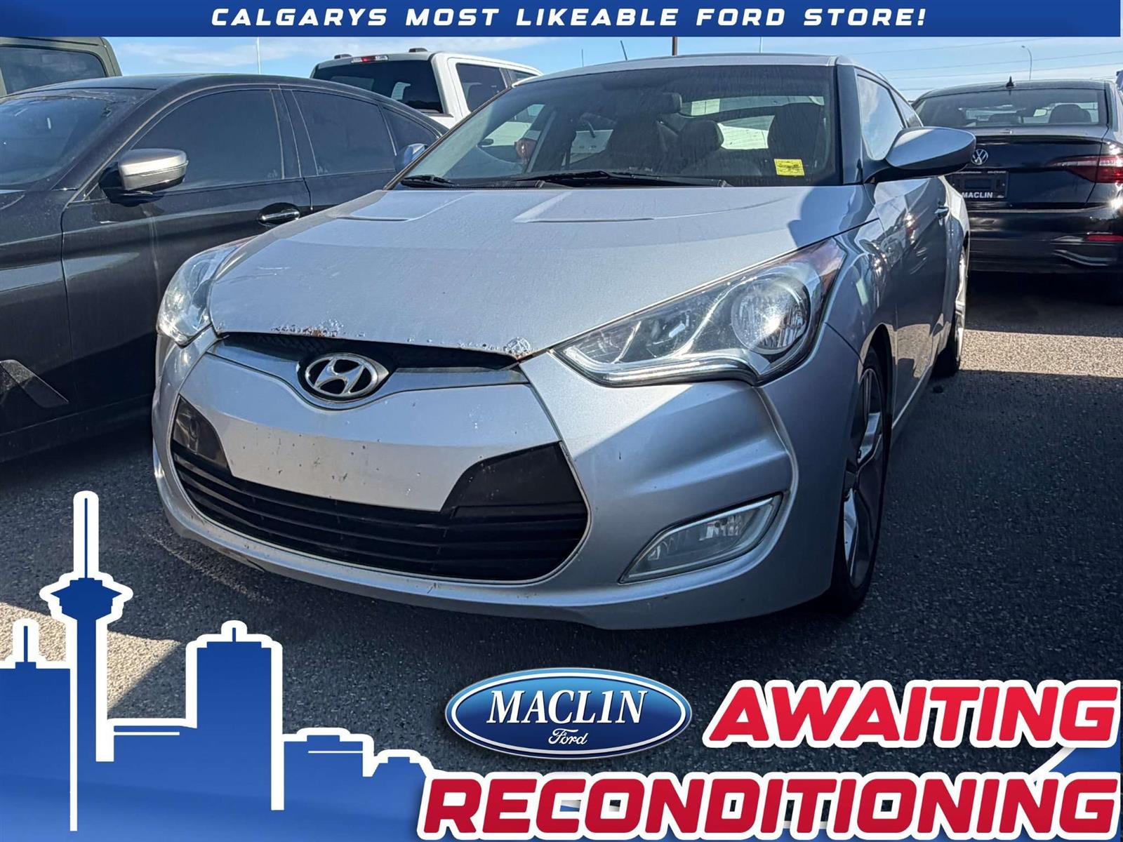2013 Hyundai Veloster Auto w/Tech | LEATHER TRIM | SUNROOF - Main View