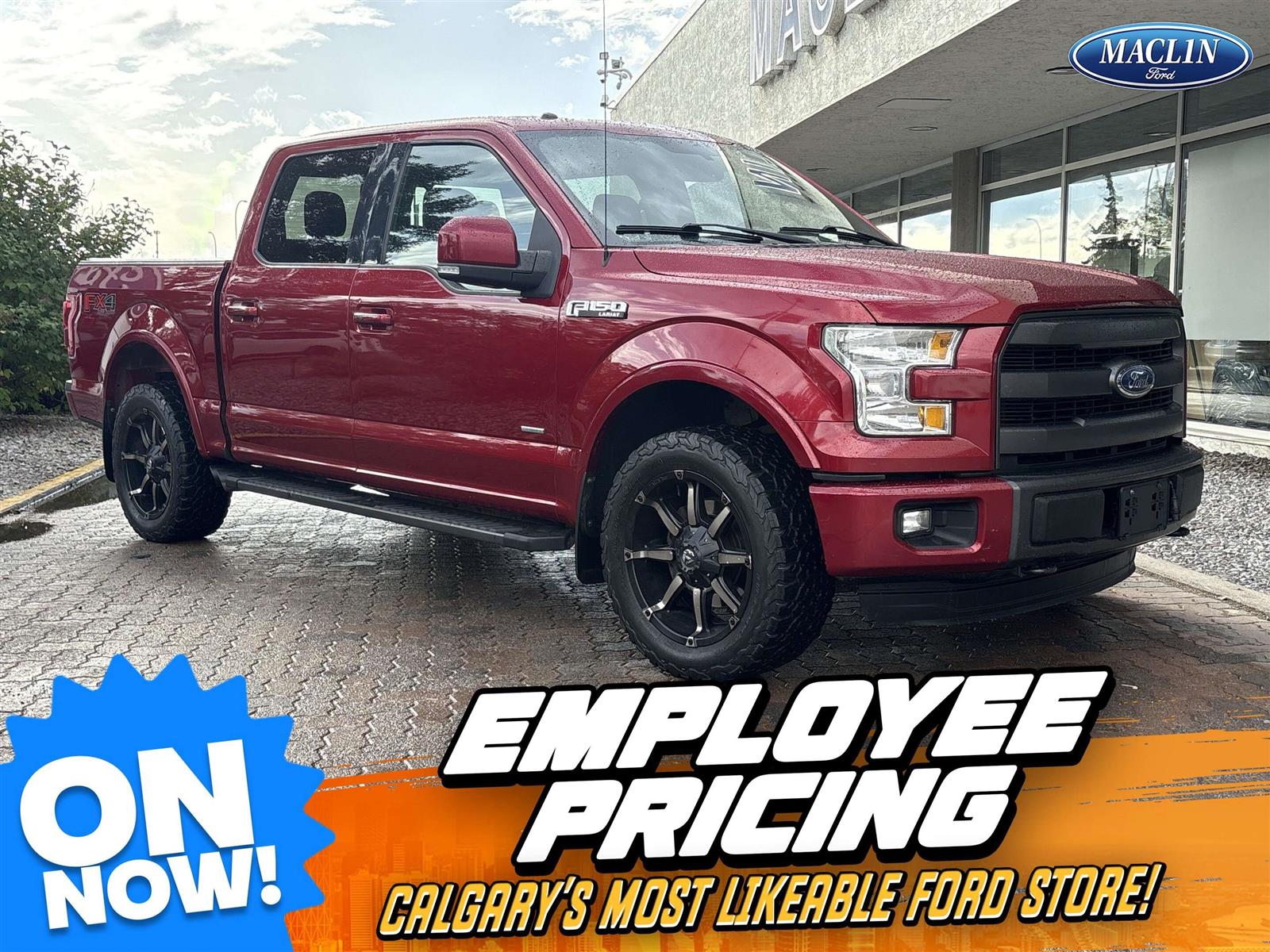 2015 Ford F 150 LARIAT SPORT FX4 3.5 ECOBOOST | REMOTE START | NAV - Main View
