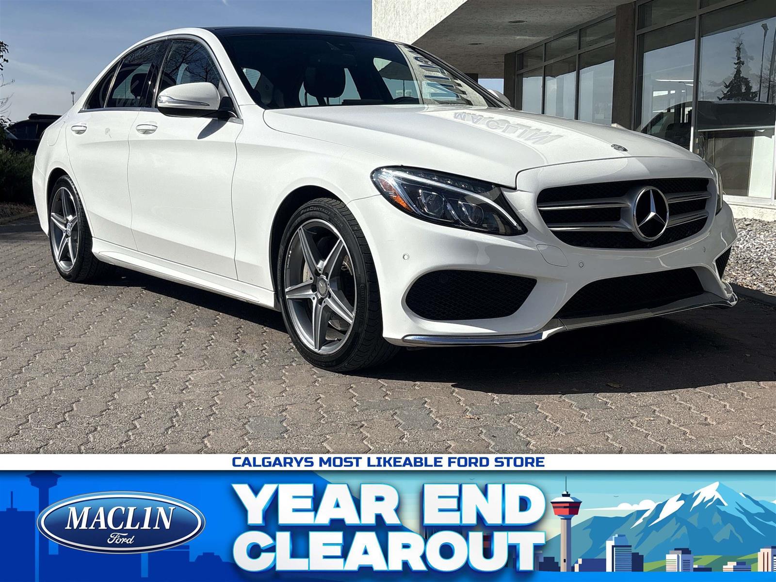 2015 Mercedes-Benz C-Class LEATHER | NAV | SUNROOF | BLIS - Main View