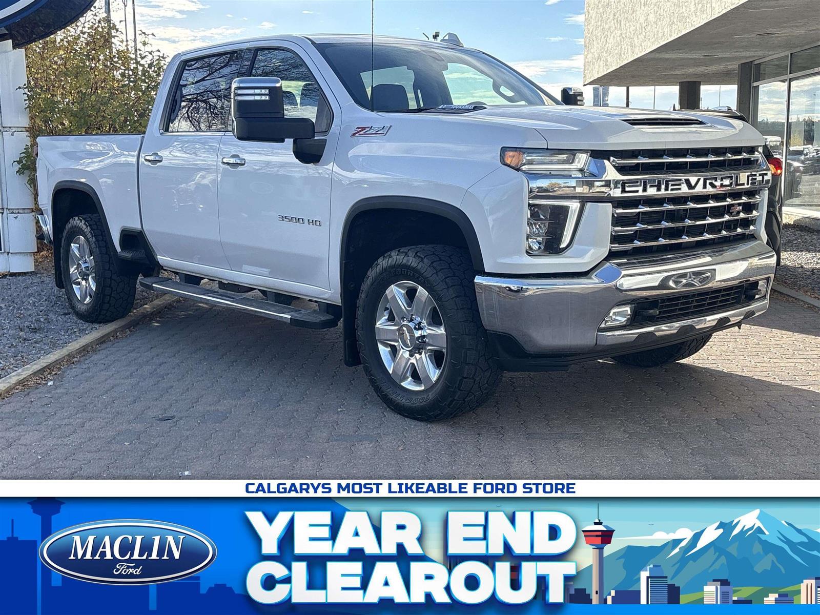 2021 Chevrolet Silverado 3500 HD LTZ w/Z71 | HTD/CLD LEATHER | SUNROOF | 5TH WHL - Main View