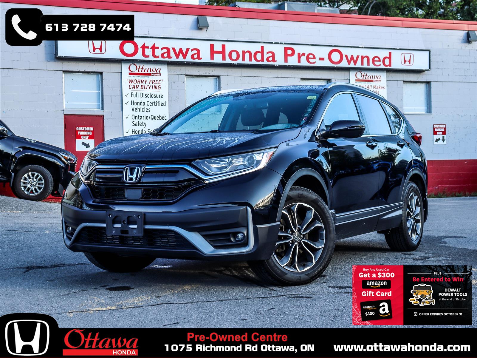 2021 Honda CR-V EX-L AWD SUNROOF LEATHER - Main View