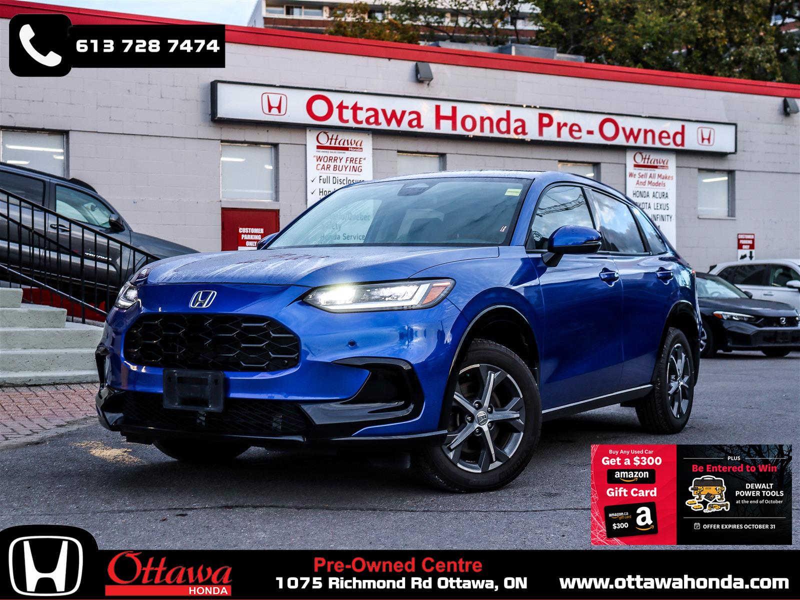 2024 Honda HR-V EX-L AWD SUNROOF LEATHER - Main View