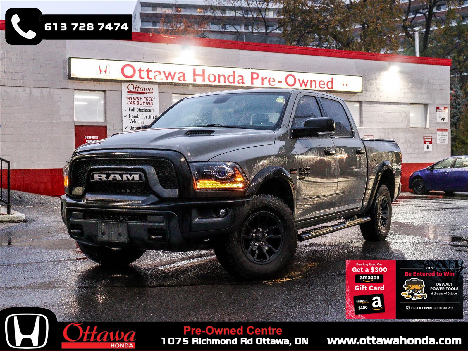 2022 Ram 1500 Classic Warlock NAVI HEATED SEATS TONNEAU COVER - Main View