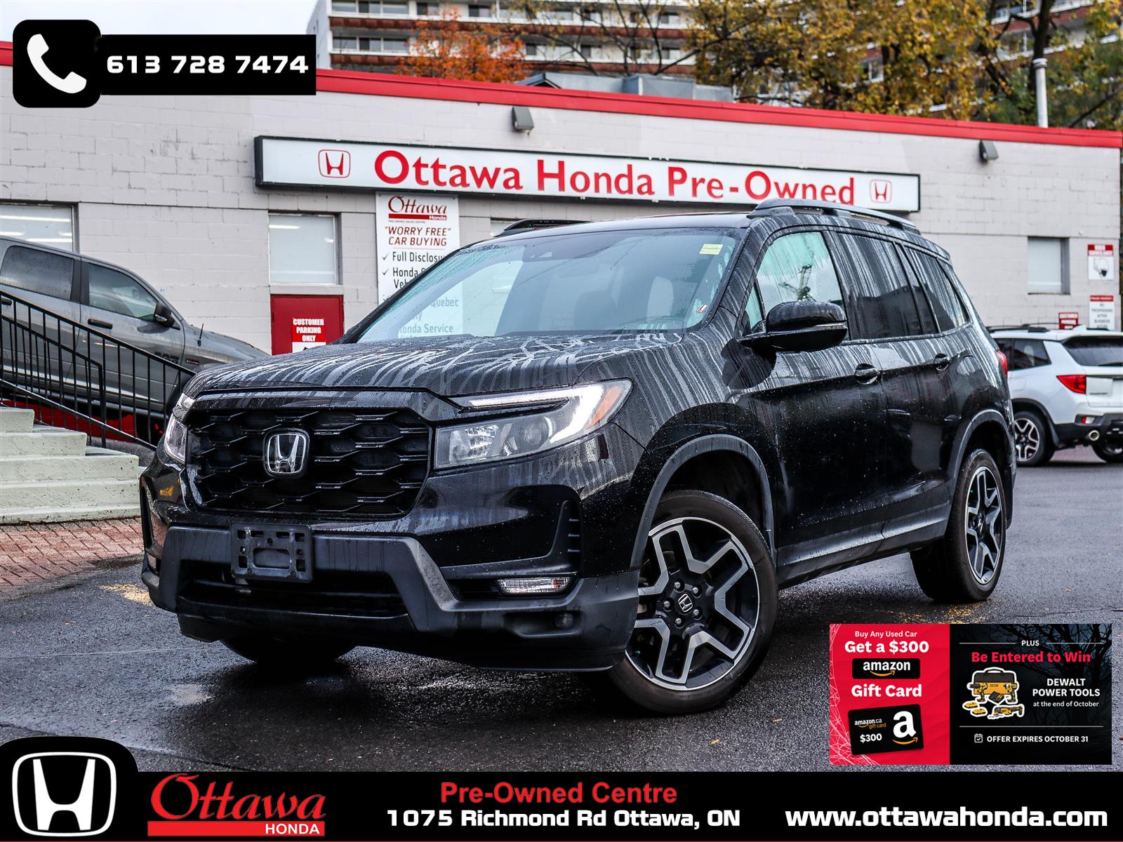 2023 Honda Passport Touring LEATHER NAVI SUNROOF - Main View