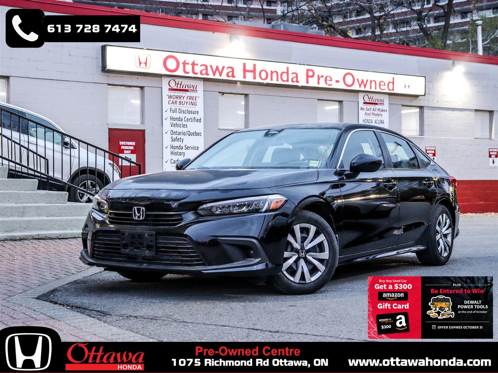 2022 Honda Civic LX BLUETOOTH APPLE CARPLAY/ ANDROID AUTO - Main View