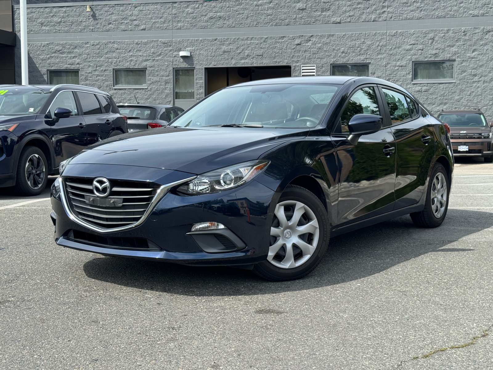 Blue 2016 Mazda MAZDA3 Sedan 6-Speed Automatic