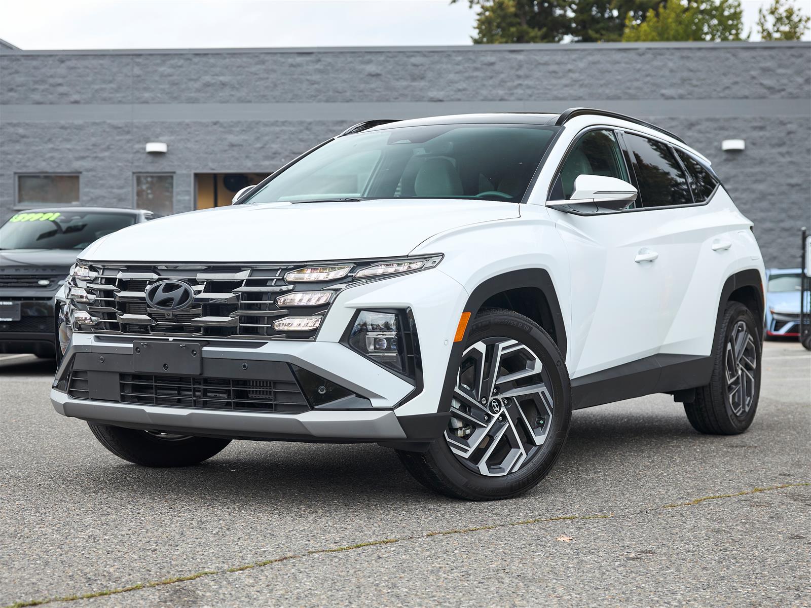 White 2025 Hyundai Tucson Hybrid SUV / Crossover 6-Speed Automatic