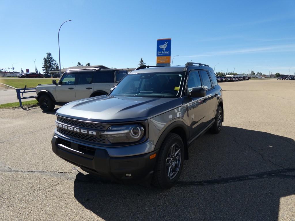 Gray (CARBONIZED GREY) 2025 Ford Bronco Sport SUV / Crossover All-Wheel Drive Automatic