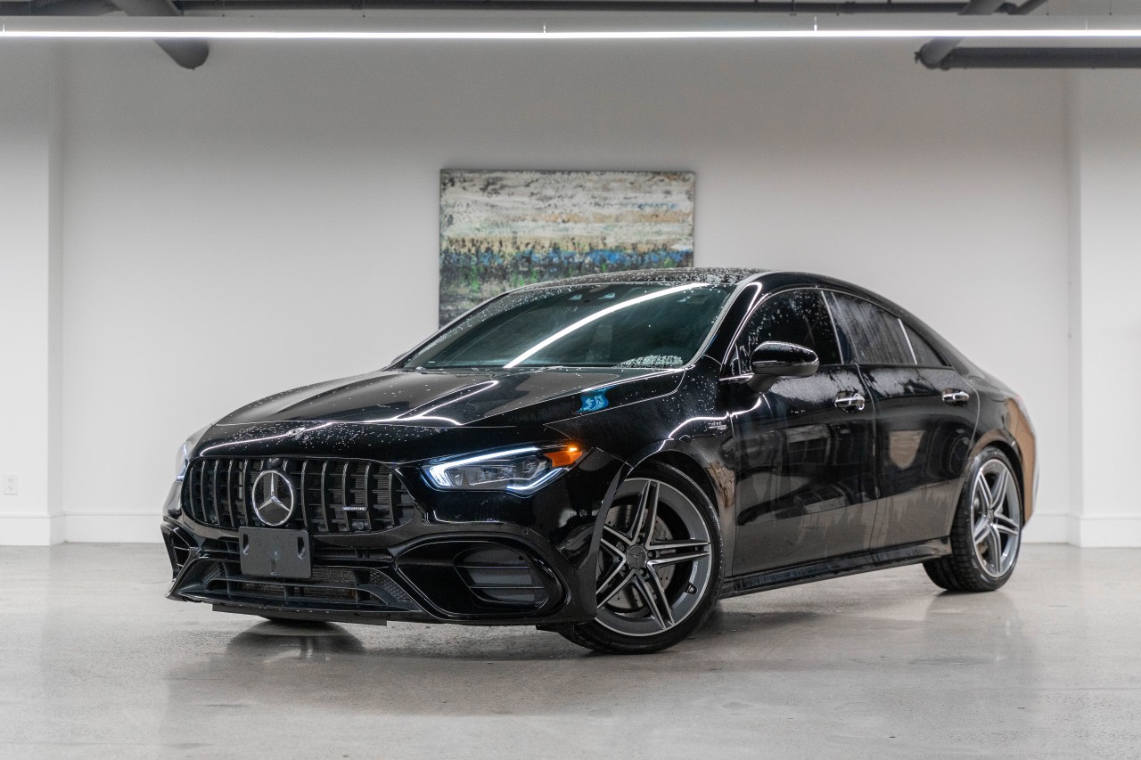 Black 2023 Mercedes-Benz CLA Coupe All-Wheel Drive Automatic