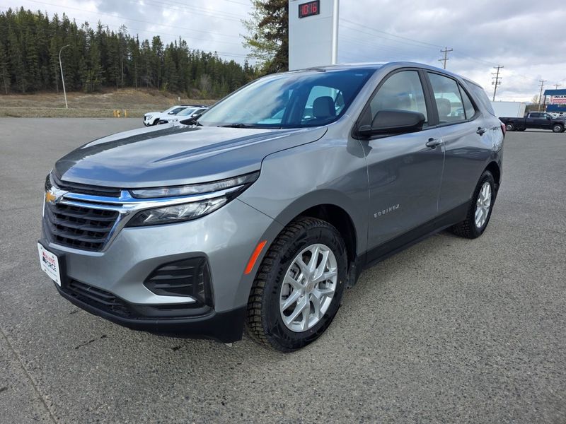 Gray 2024 Chevrolet Equinox LS AWD with 1LS SUV / Crossover Four-Wheel Drive Automatic