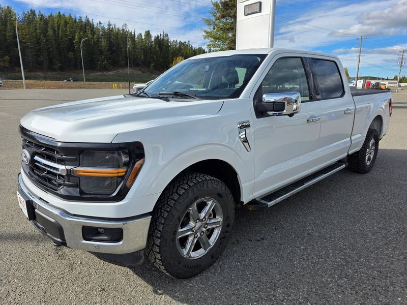White 2025 Ford F-150 Pickup Truck Four-Wheel Drive 