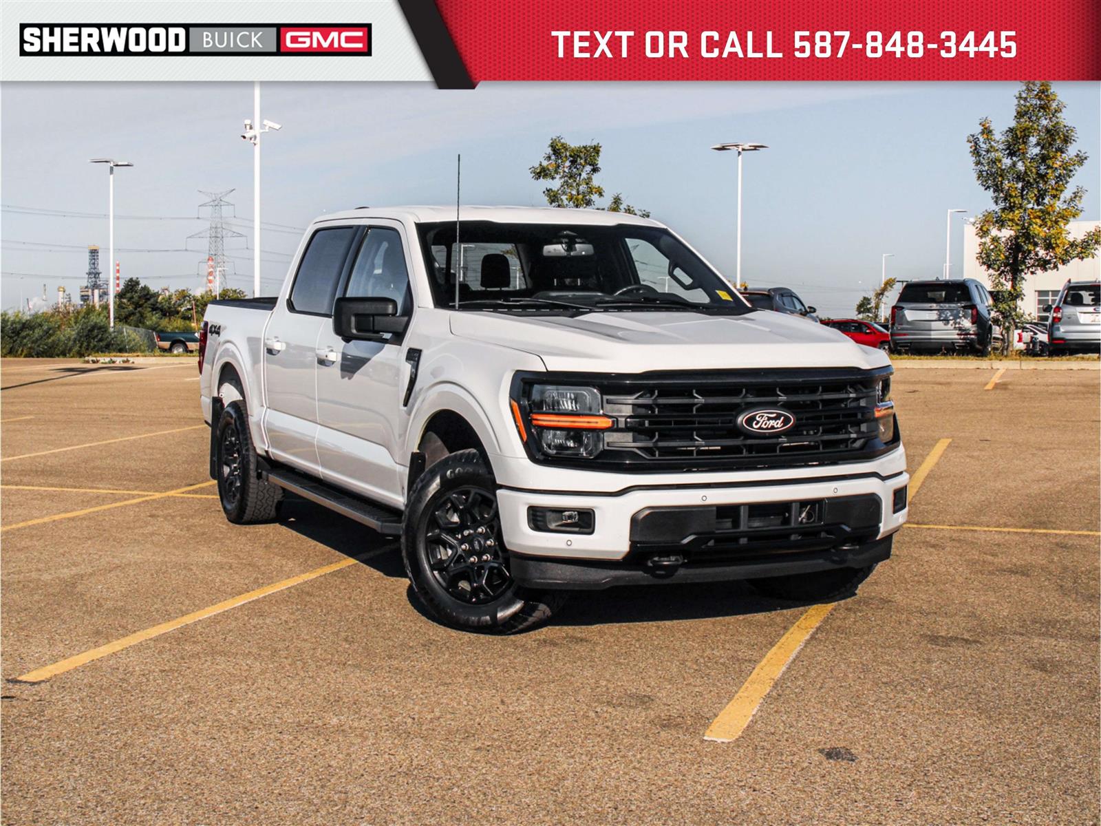 2025 Ford F-150 XLT 302A 3.5L | Black Appearance Package - Main View