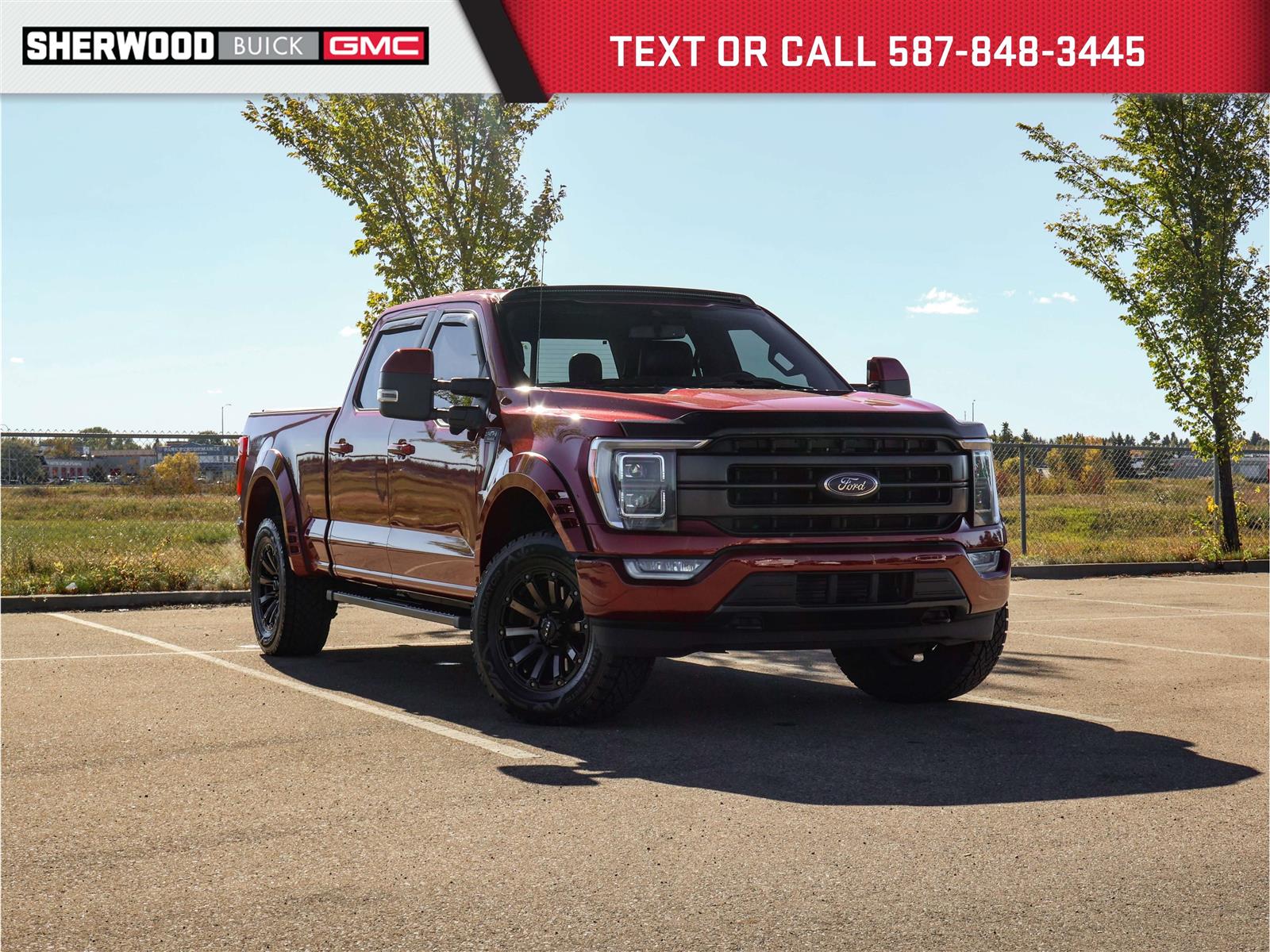 2021 Ford F-150 Lariat Sport 502A 3.5L FX4 6.5' Box | Aftermarket Fender Flares - Main View