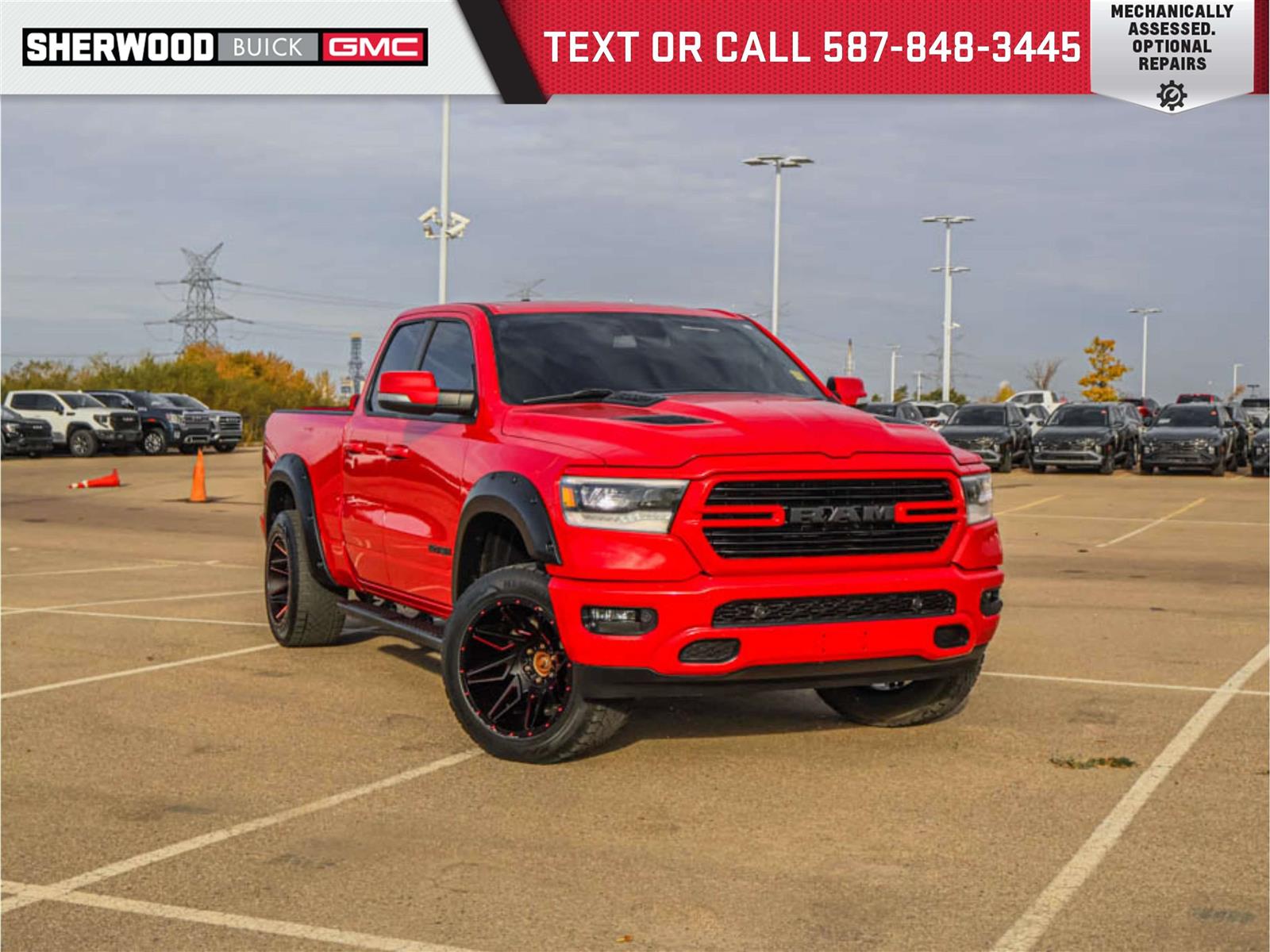 2019 Ram 1500 Sport 5.7L | Aftermarket Fender Flares/20in Wheels/33in Tires - Main View