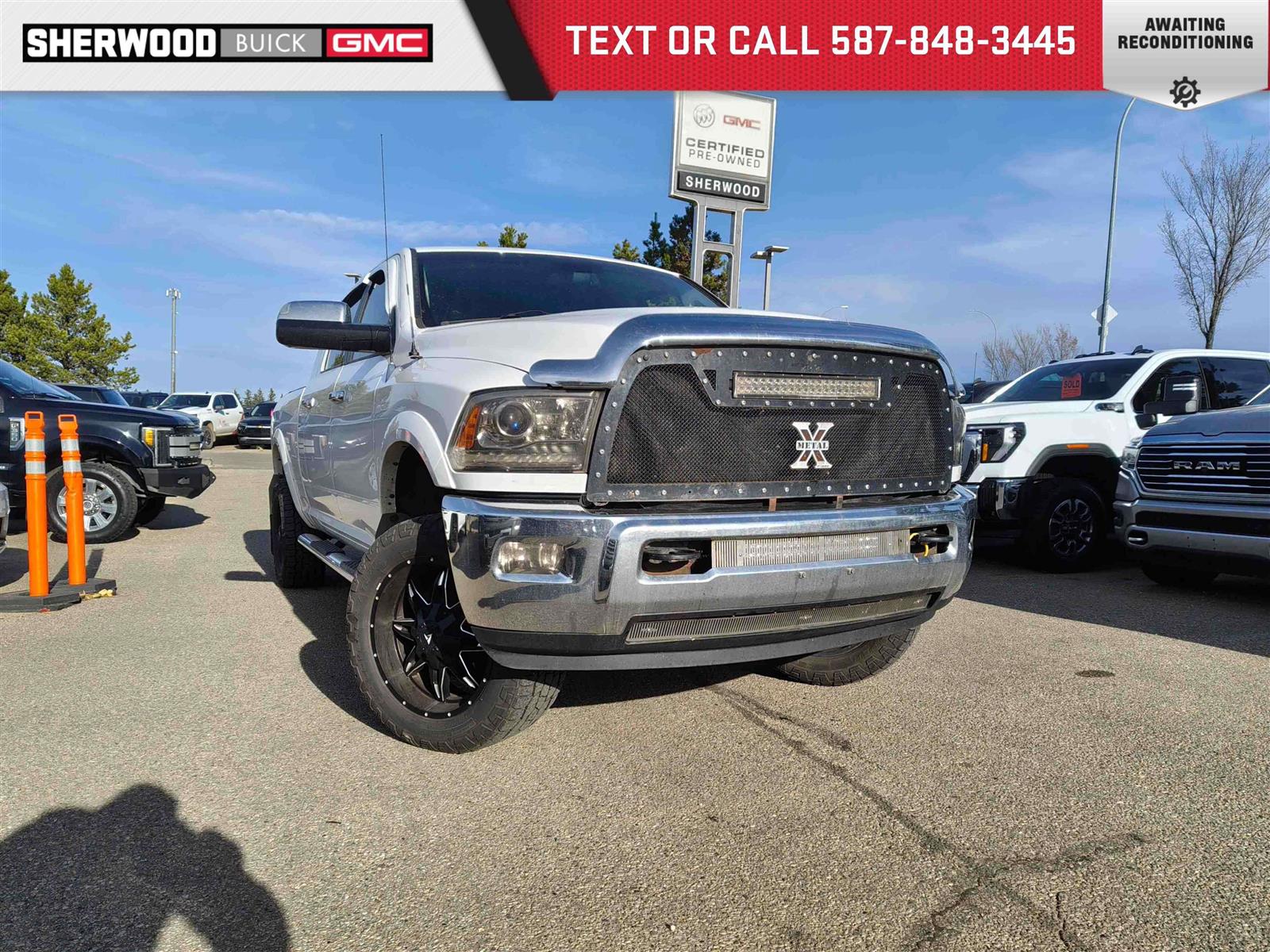 2013 Ram 2500 Laramie 6.7L Mega Cab | Aftermarket RevTek Leveling Kit - Main View