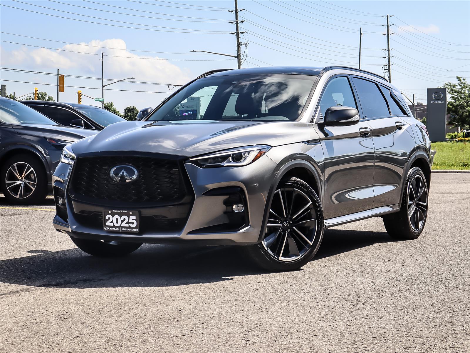 Gray (GRAPHITE SHADOW) 2025 INFINITI QX50 SUV / Crossover All-Wheel Drive Automatic