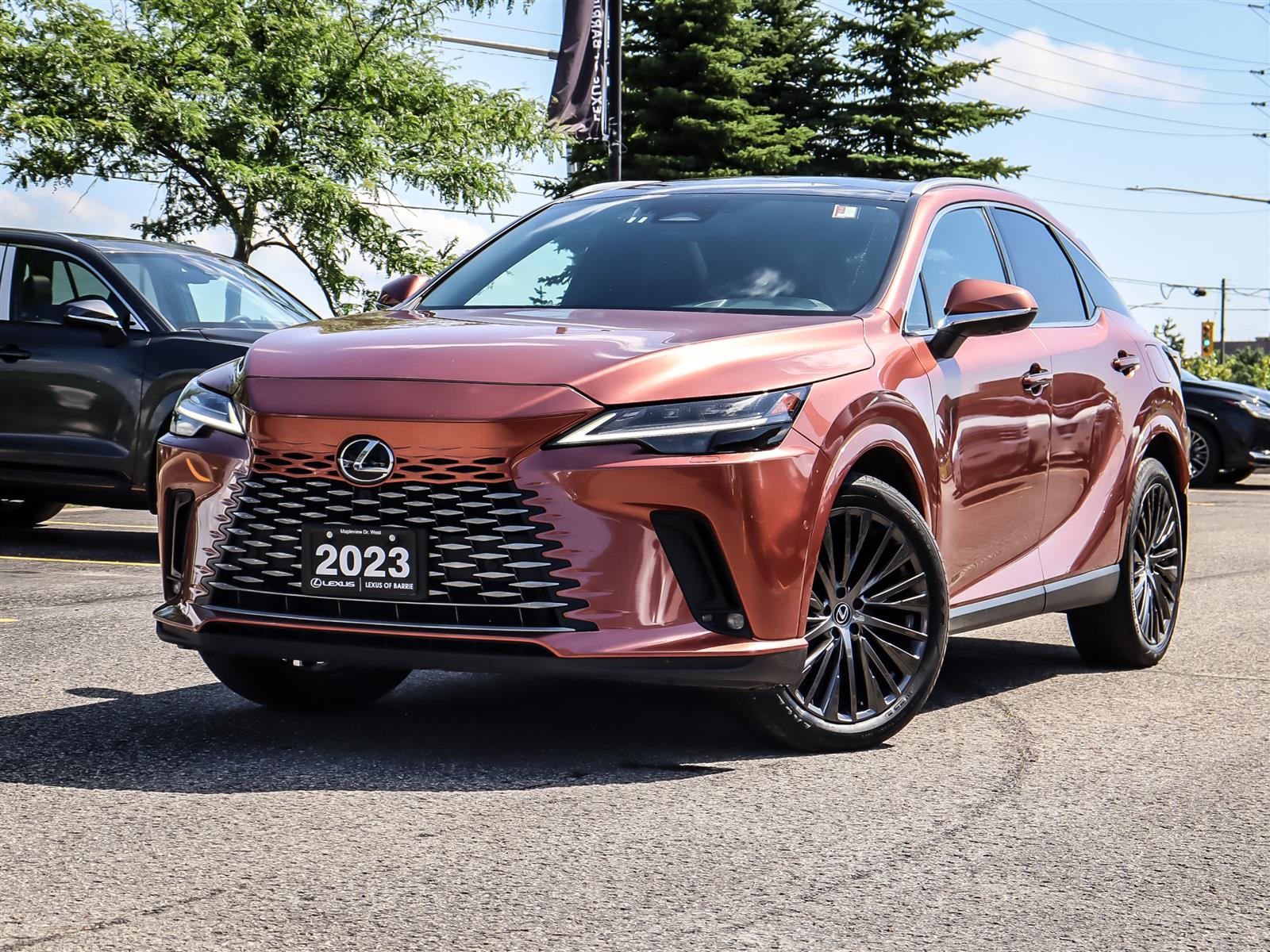 Red (COPPER CREST) 2023 Lexus RX Hybrid SUV / Crossover All-Wheel Drive Automatic
