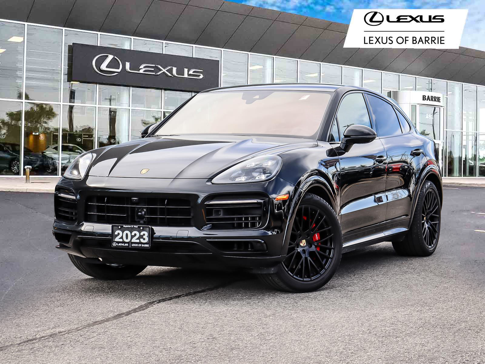 CHROMITE BLACK 2023 Porsche Cayenne Coupe Coupe All-Wheel Drive Automatic