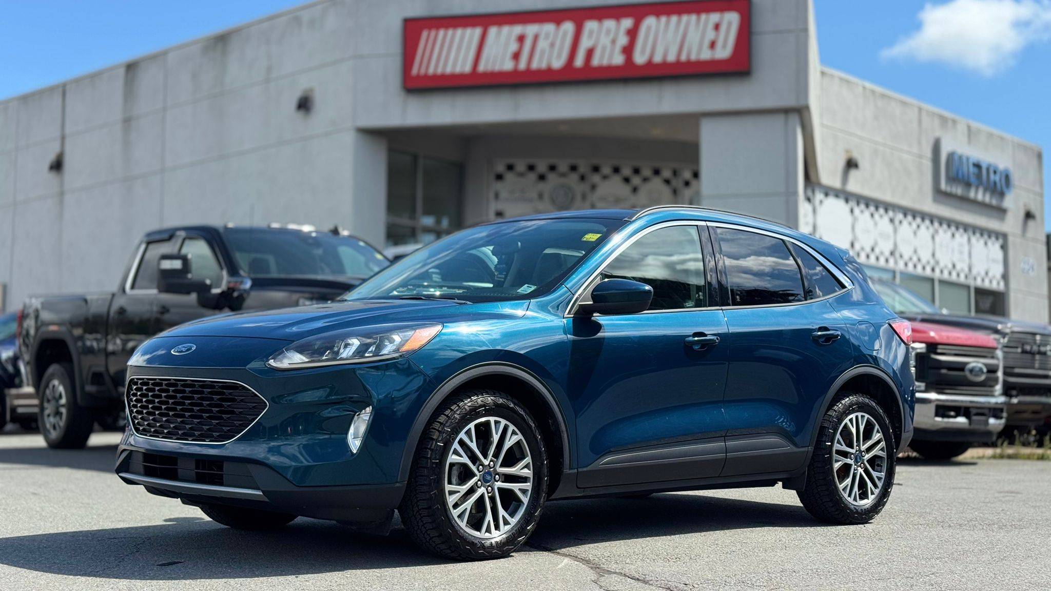 Blue 2020 Ford Escape SUV / Crossover All-Wheel Drive Automatic