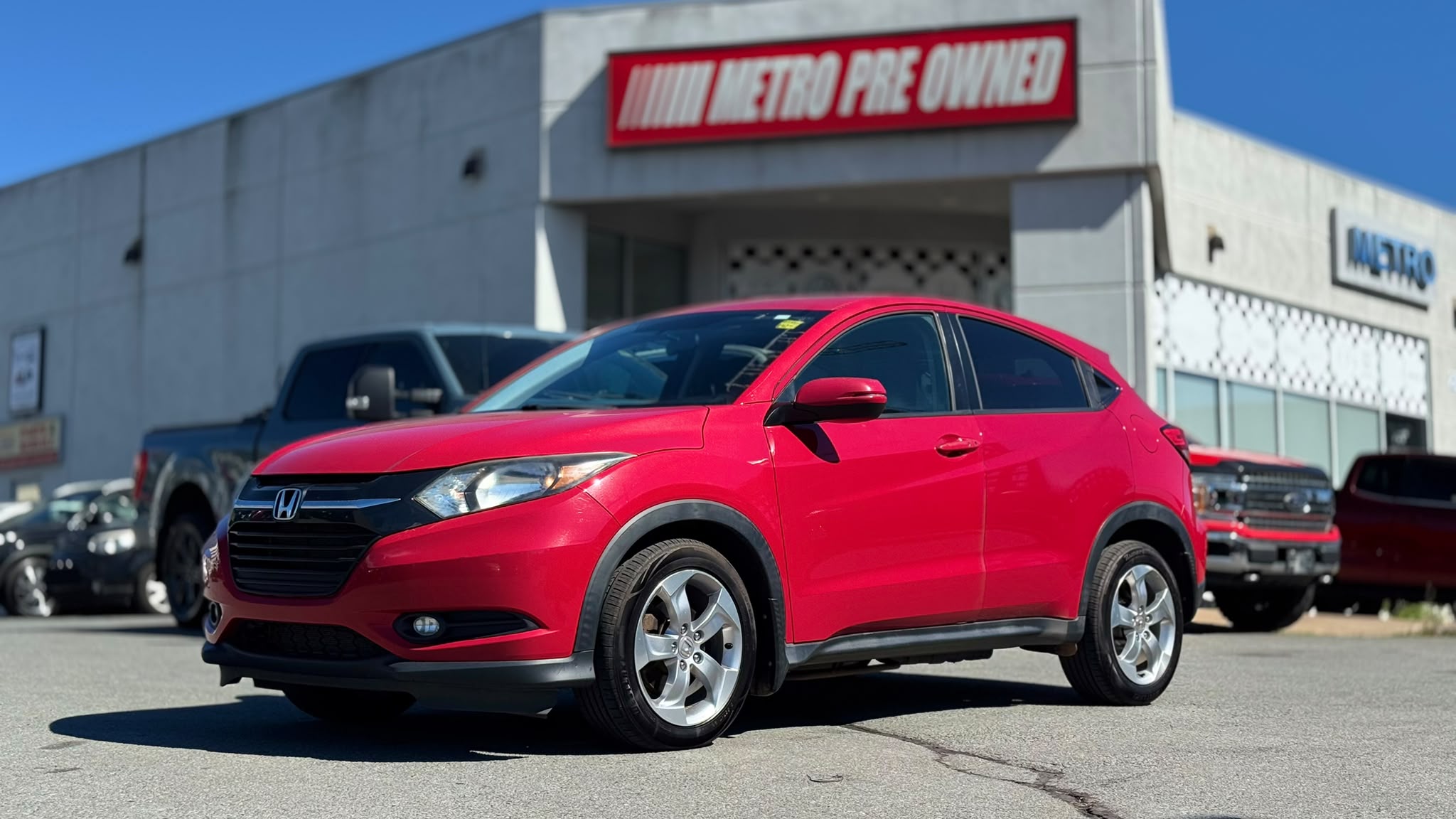 Red 2018 Honda HR-V SUV / Crossover All-Wheel Drive Automatic