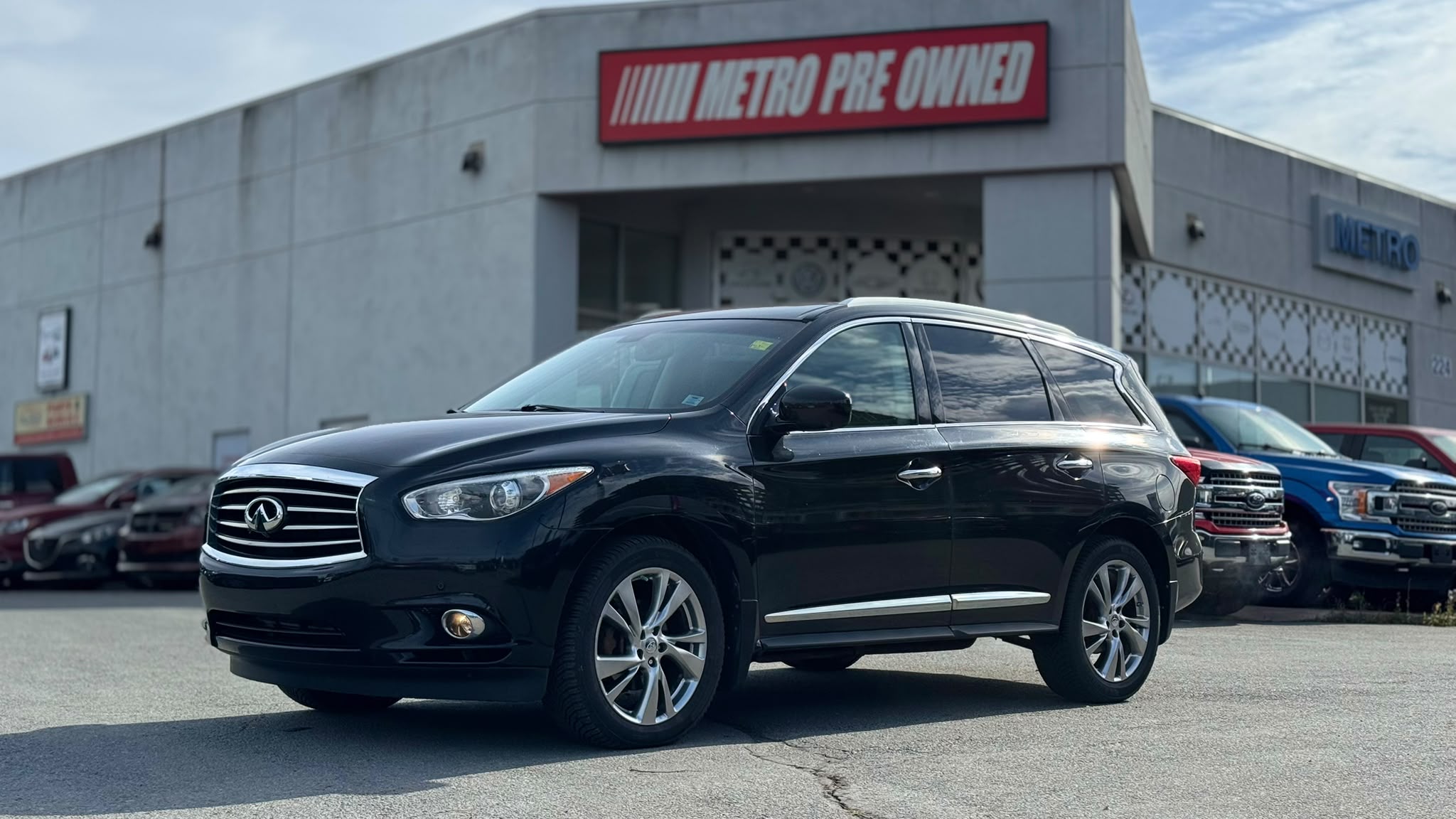 Black 2013 INFINITI JX35 SUV / Crossover All-Wheel Drive Automatic