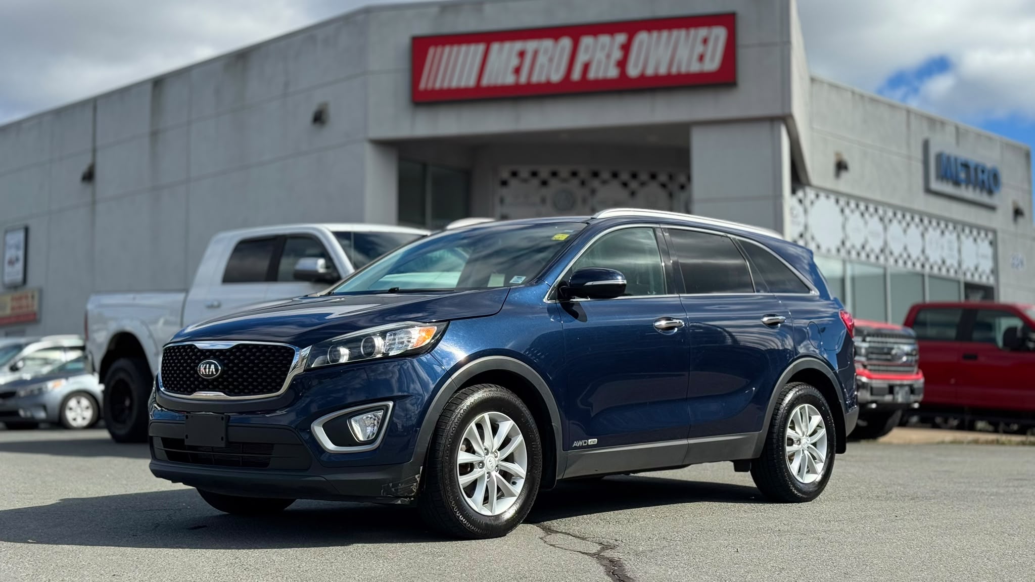 Blue 2017 Kia Sorento SUV / Crossover All-Wheel Drive Automatic