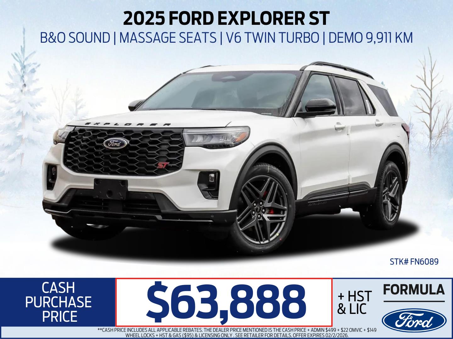 2025 Ford Explorer ST - Main View