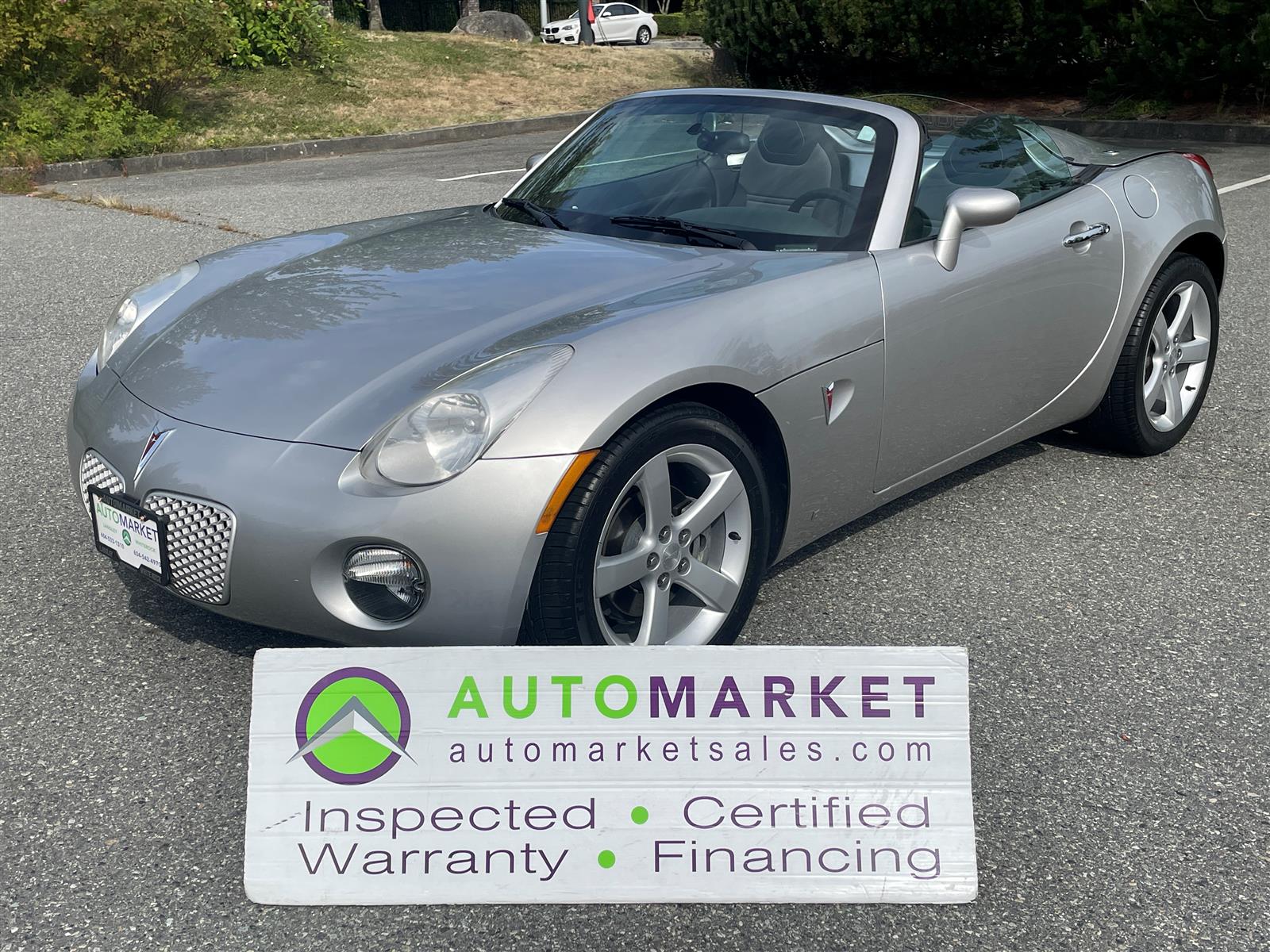 Silver 2006 Pontiac Solstice Convertible Rear-Wheel Drive Manual