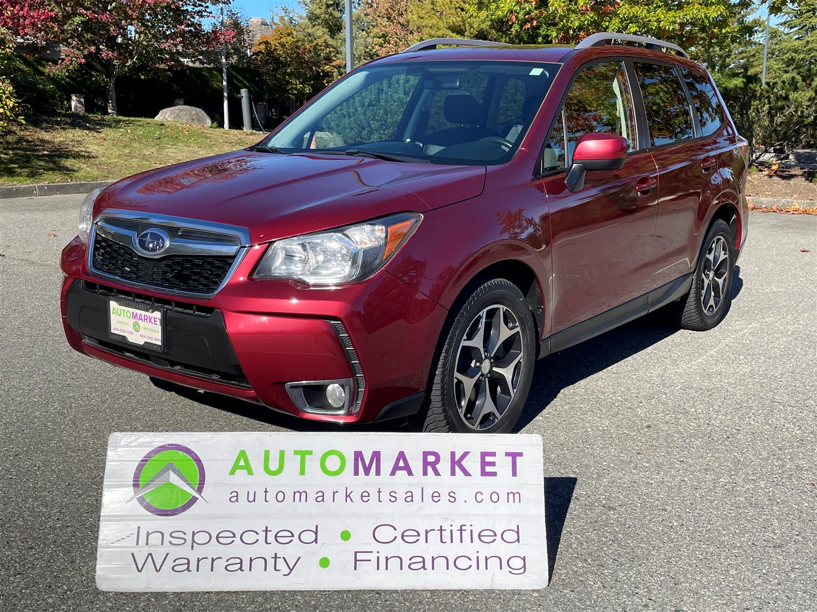 Venetian Red 2015 Subaru Forester SUV / Crossover All-Wheel Drive Automatic