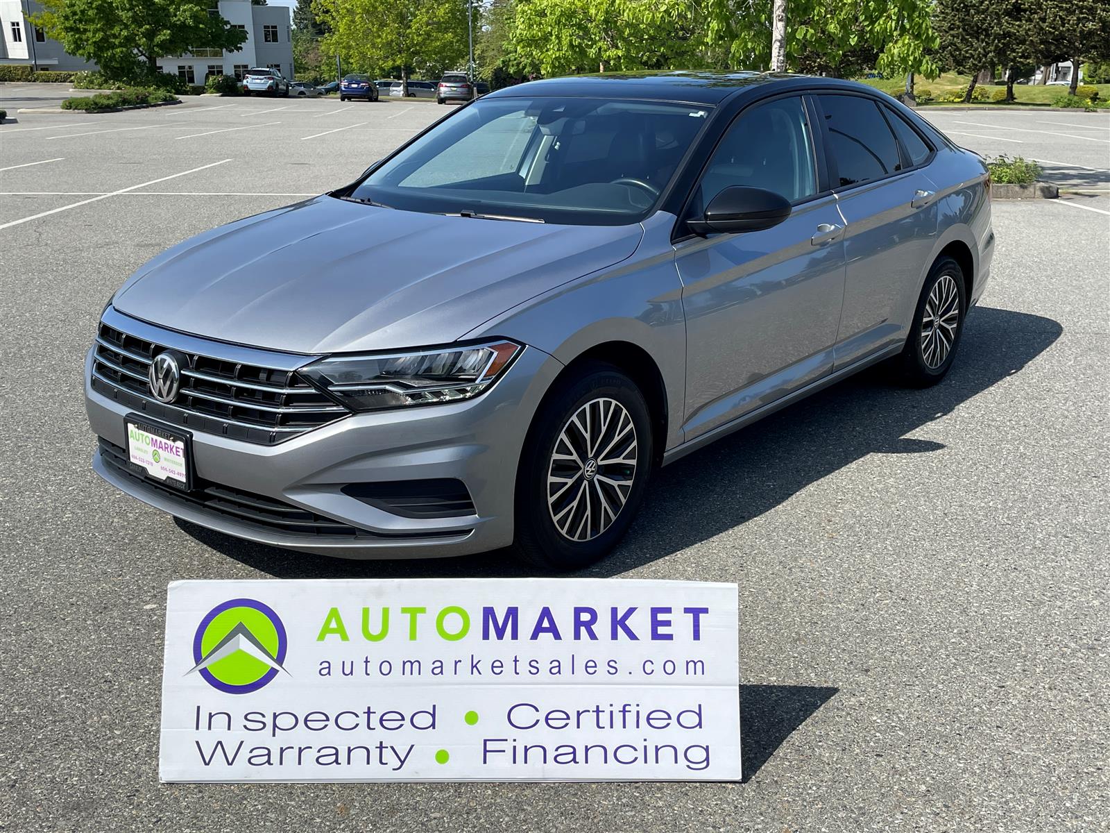 Silver 2021 Volkswagen Jetta Sedan Automatic