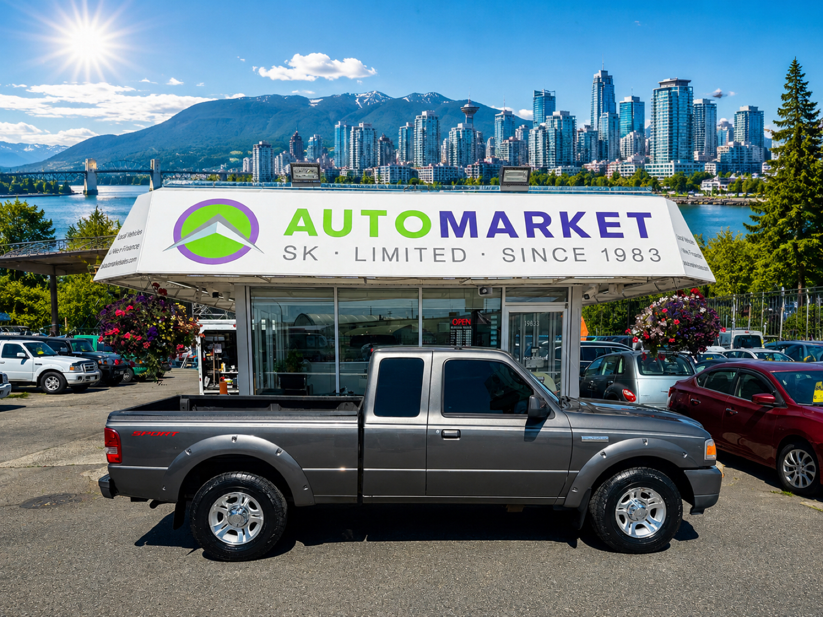 Gray 2009 Ford Ranger Pickup Truck Manual