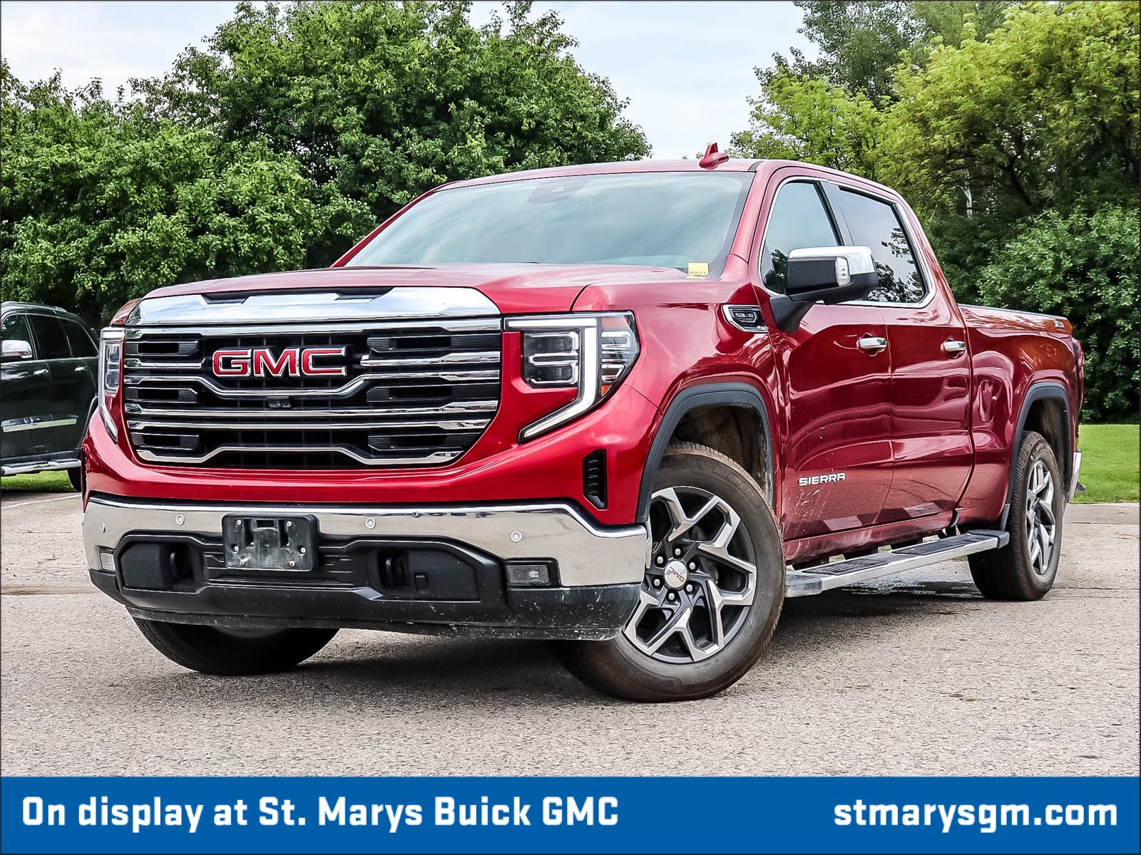 Red 2023 GMC Sierra 1500 Pickup Truck Four-Wheel Drive Automatic