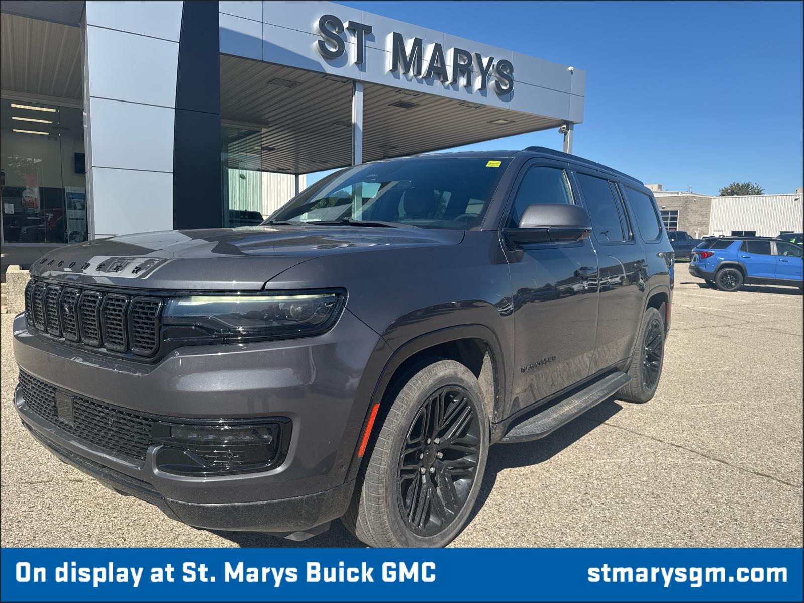 Gray 2022 Jeep Wagoneer SUV / Crossover Four-Wheel Drive Automatic