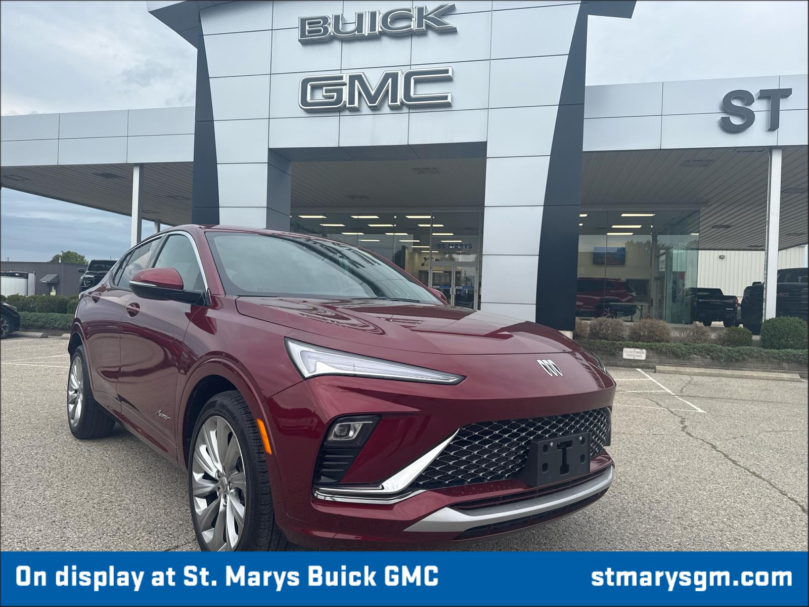 CINNABAR METALLIC 2024 Buick Envista SUV / Crossover Front-Wheel Drive Automatic