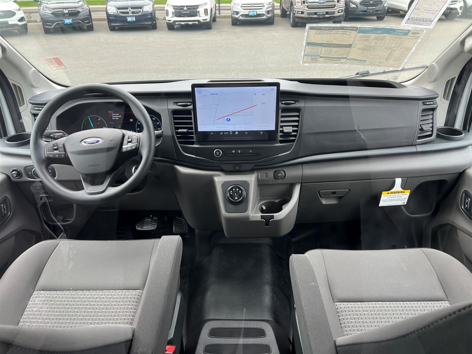 2025 Ford E-Transit Cargo Van E-Transit Cargo Van XL Mid Roof RWD - Thumbnail 13