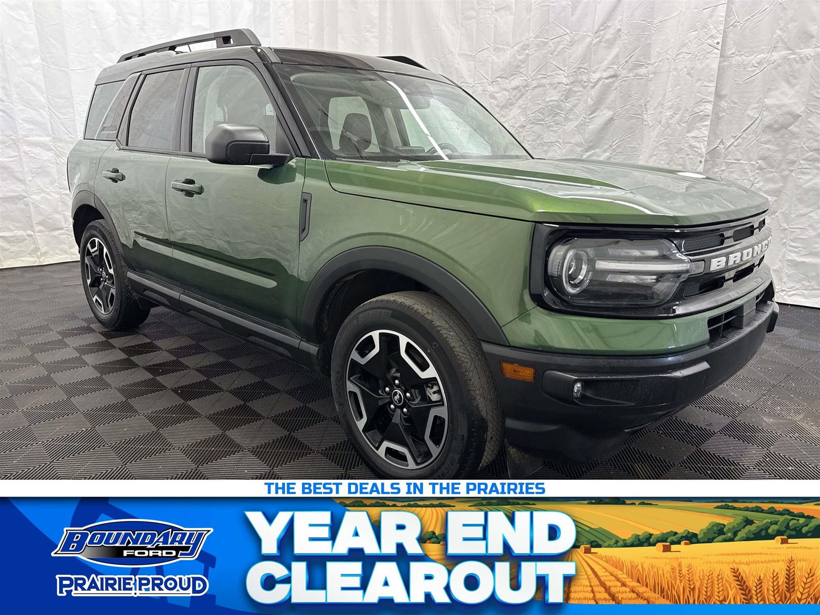 2023 Ford Bronco Sport OUTER BANKS | EBONY ROAST LEATHER TRIM | MOONROOF - Main View