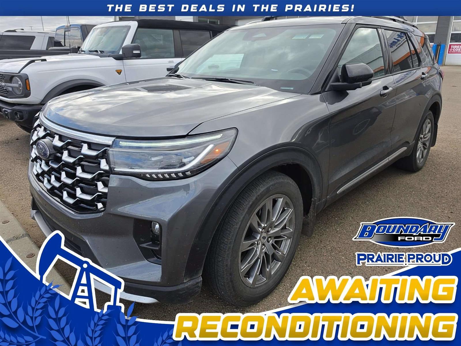 2025 Ford Explorer PLATINUM | HTD/CLD MOJAVE DUSK LEATHER | SUNROOF - Main View