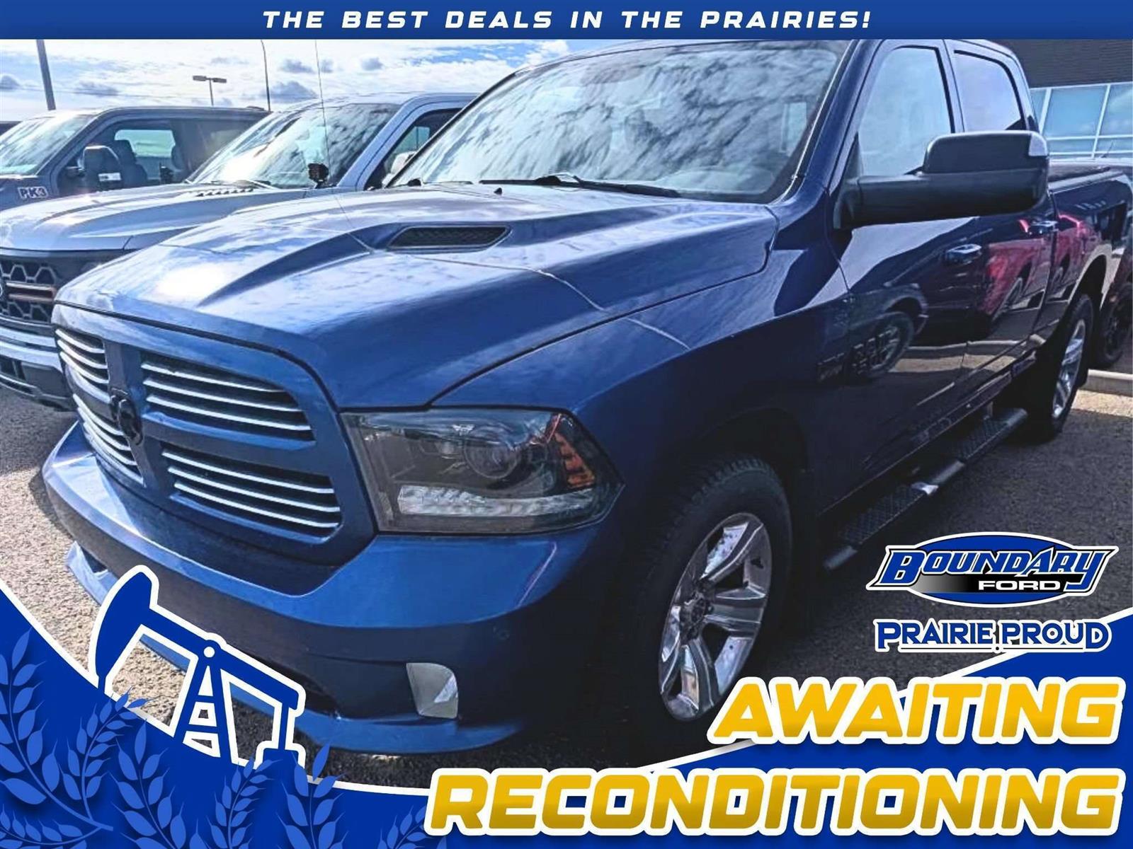 2015 Ram 1500 SPORT PREMIUM | LEATHER | SPORT HOOD | REM START - Main View