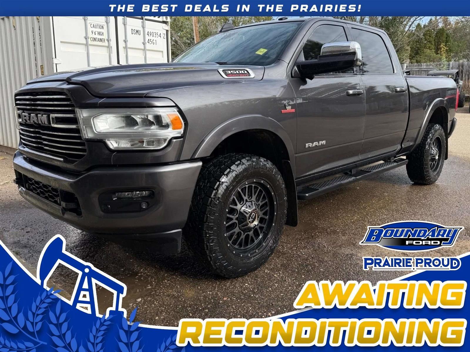 2019 Ram 3500 LARAMIE SPORT | HTD/CLD LEATHER | 5TH WHL | NAV - Main View