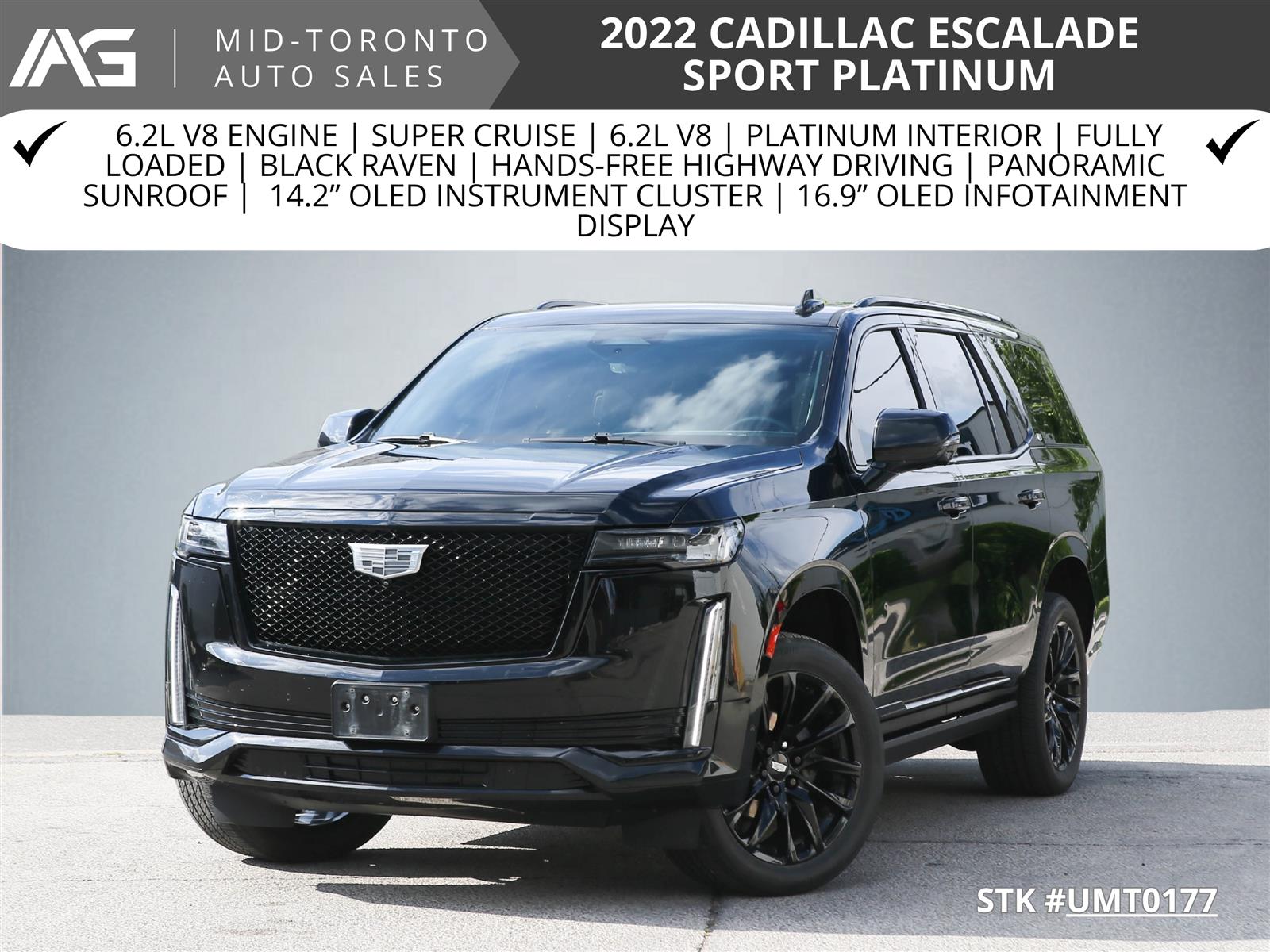 2022 Cadillac Escalade Sport Platinum 4WD
