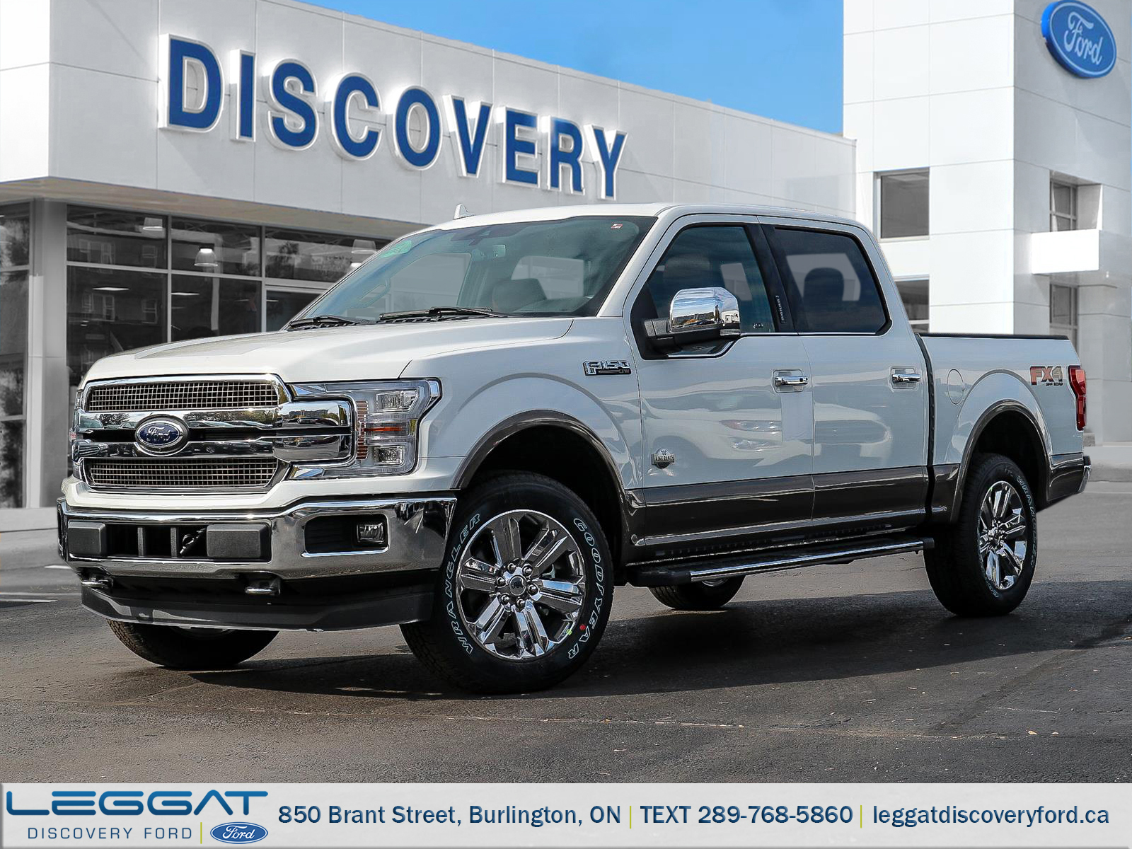 Leggat Discovery Ford | 2020 Ford F-150 King Ranch® Star White, 5.0L Ti ...