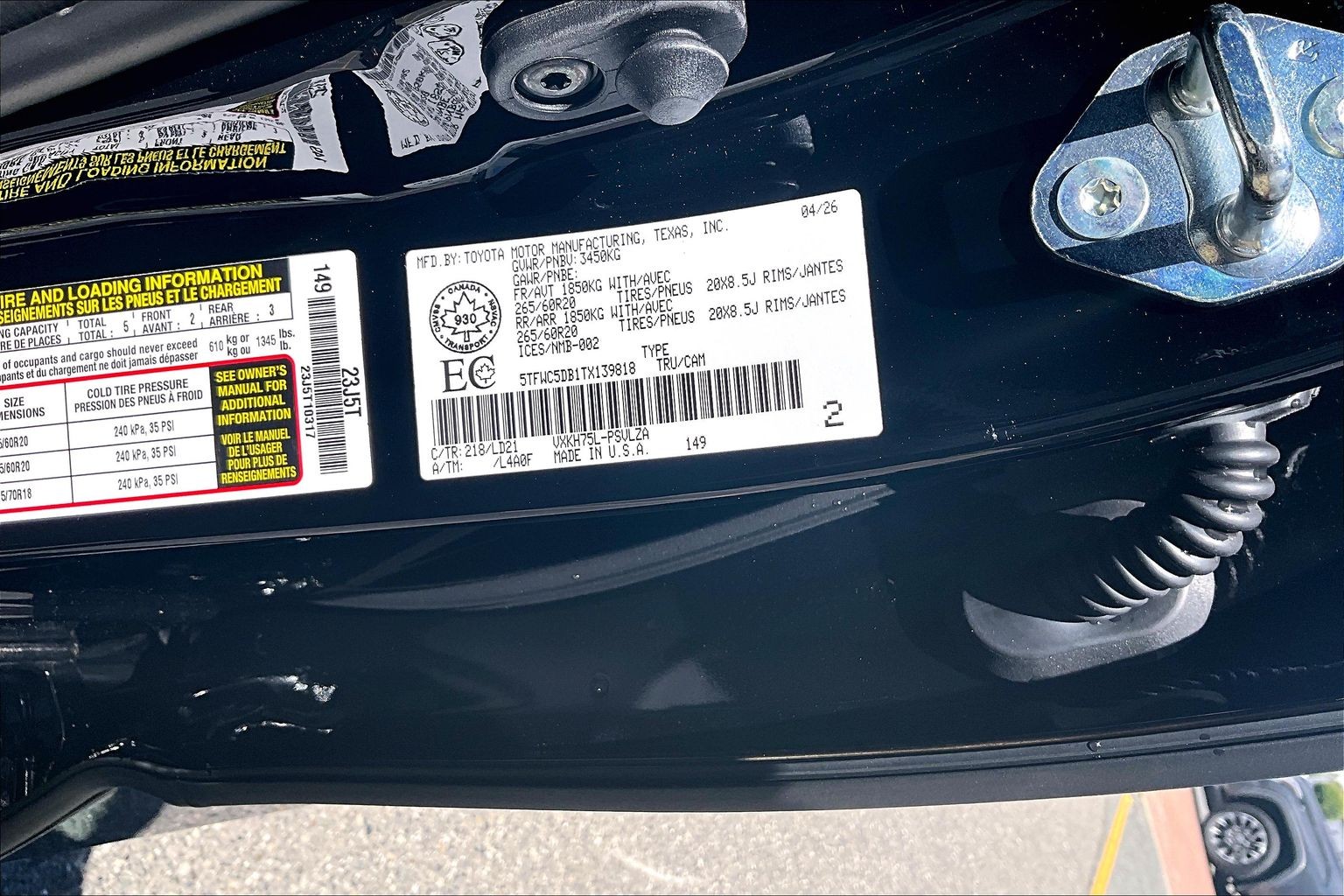 2026 Toyota Tundra Hybrid CrewMax Limited - Thumbnail 12