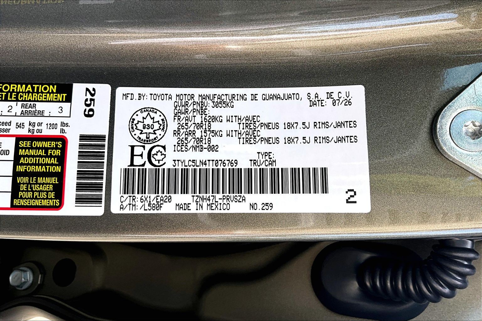 2026 Toyota Tacoma Hybrid HV Double Cab - Thumbnail 13