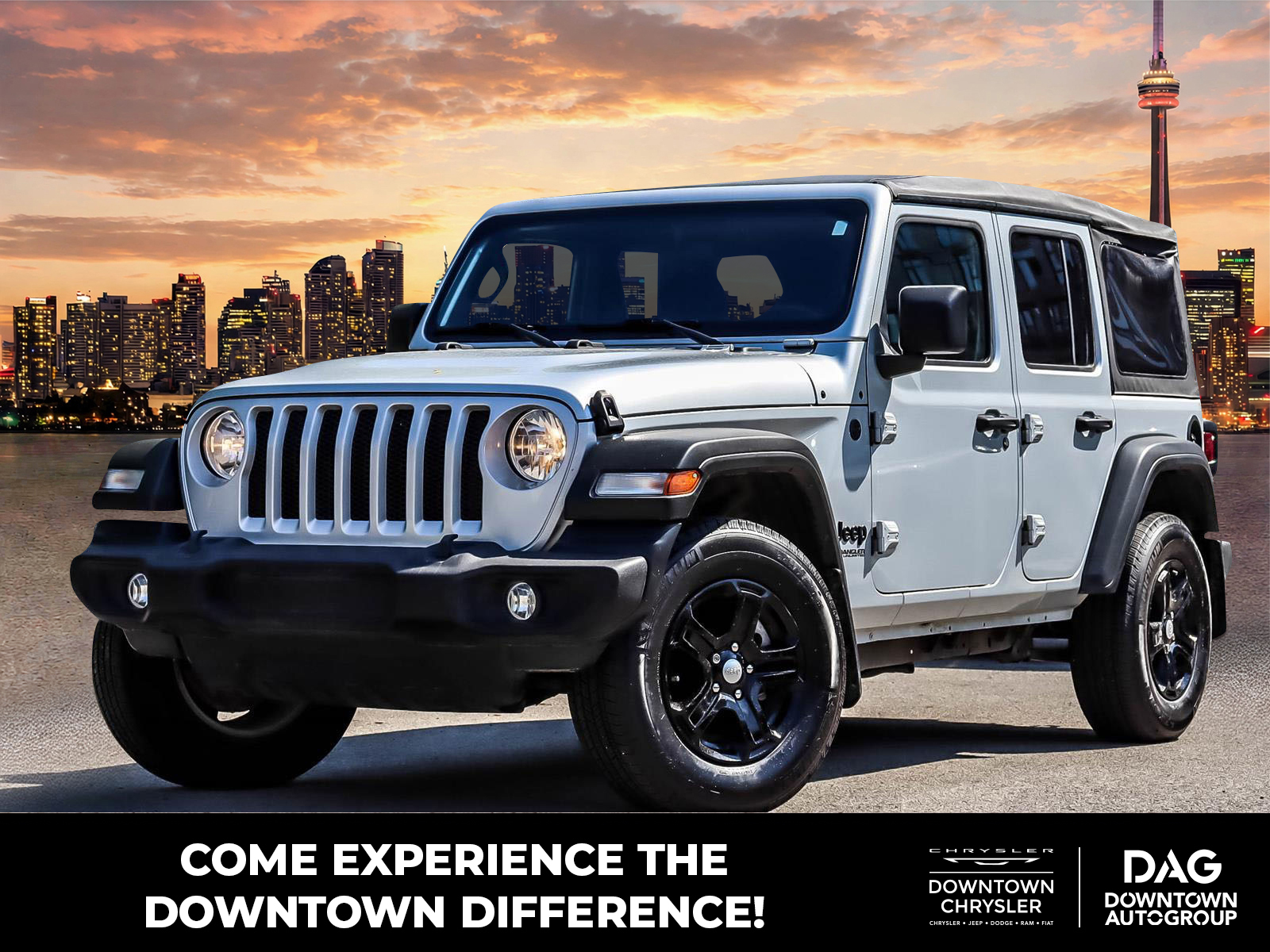 2022 Jeep Wrangler Unlimited Sport - Main View