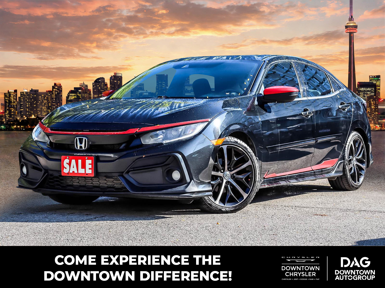 2021 Honda Civic Sport - Main View