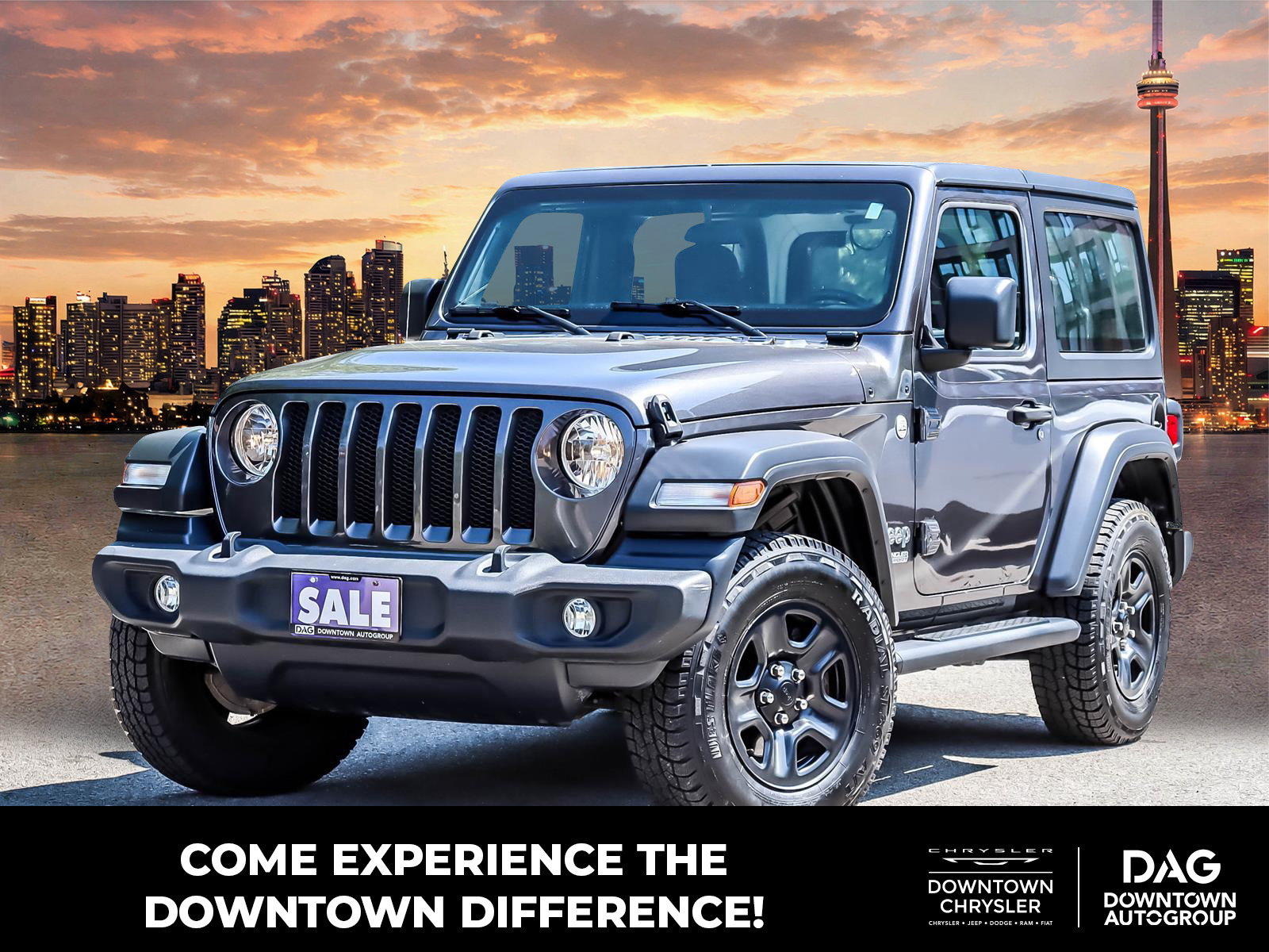 2020 Jeep Wrangler Sport - Main View