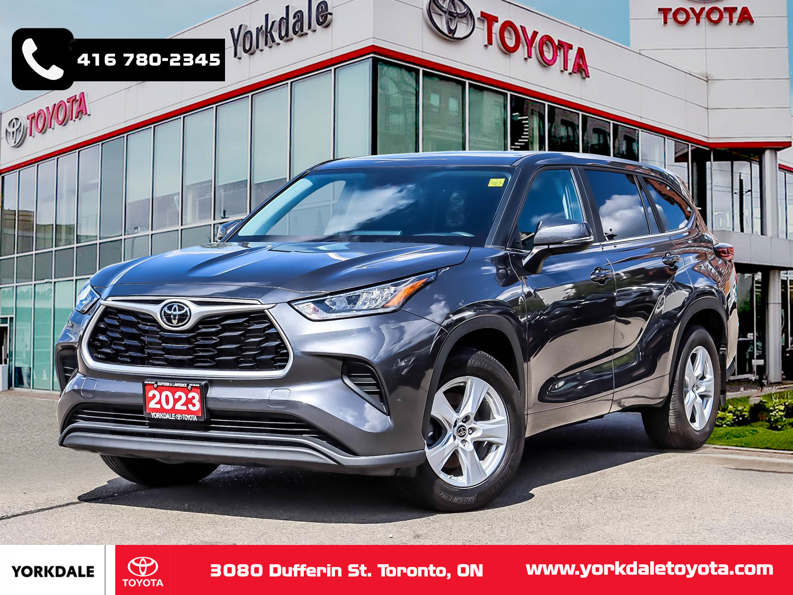 2023 Toyota Highlander LE - Main View