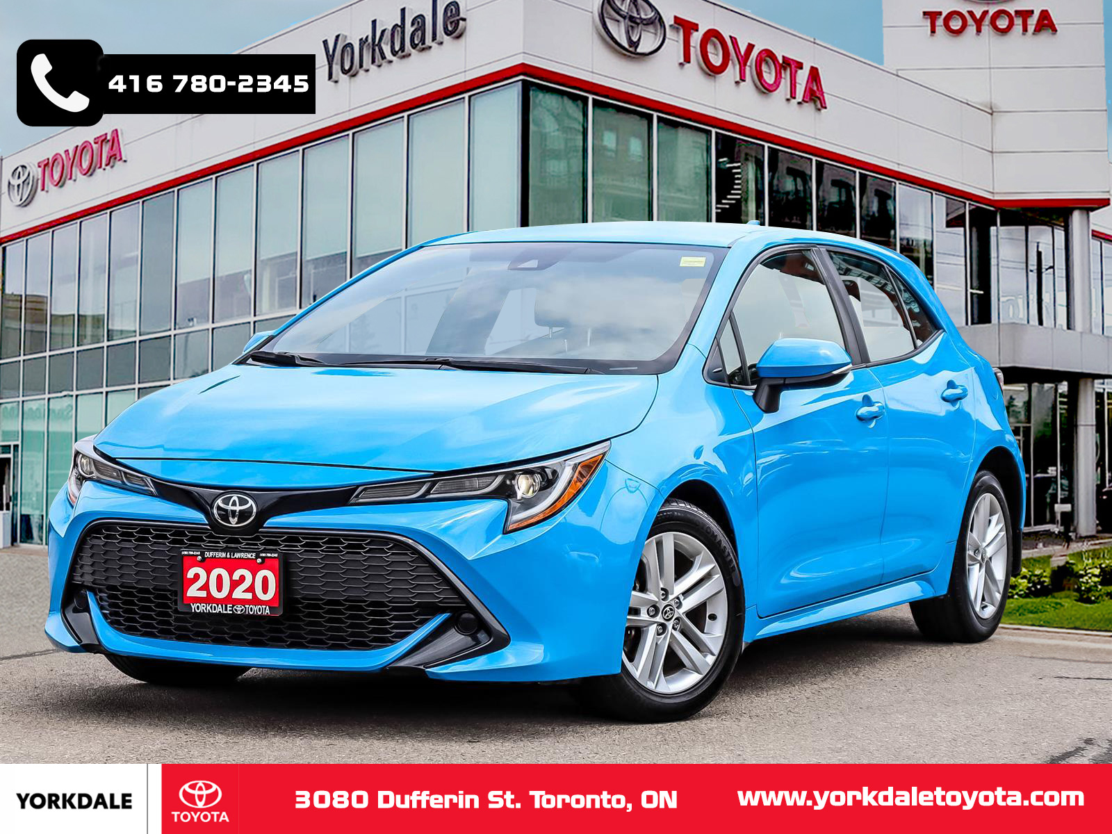 2020 Toyota Corolla Hatchback SE - Main View