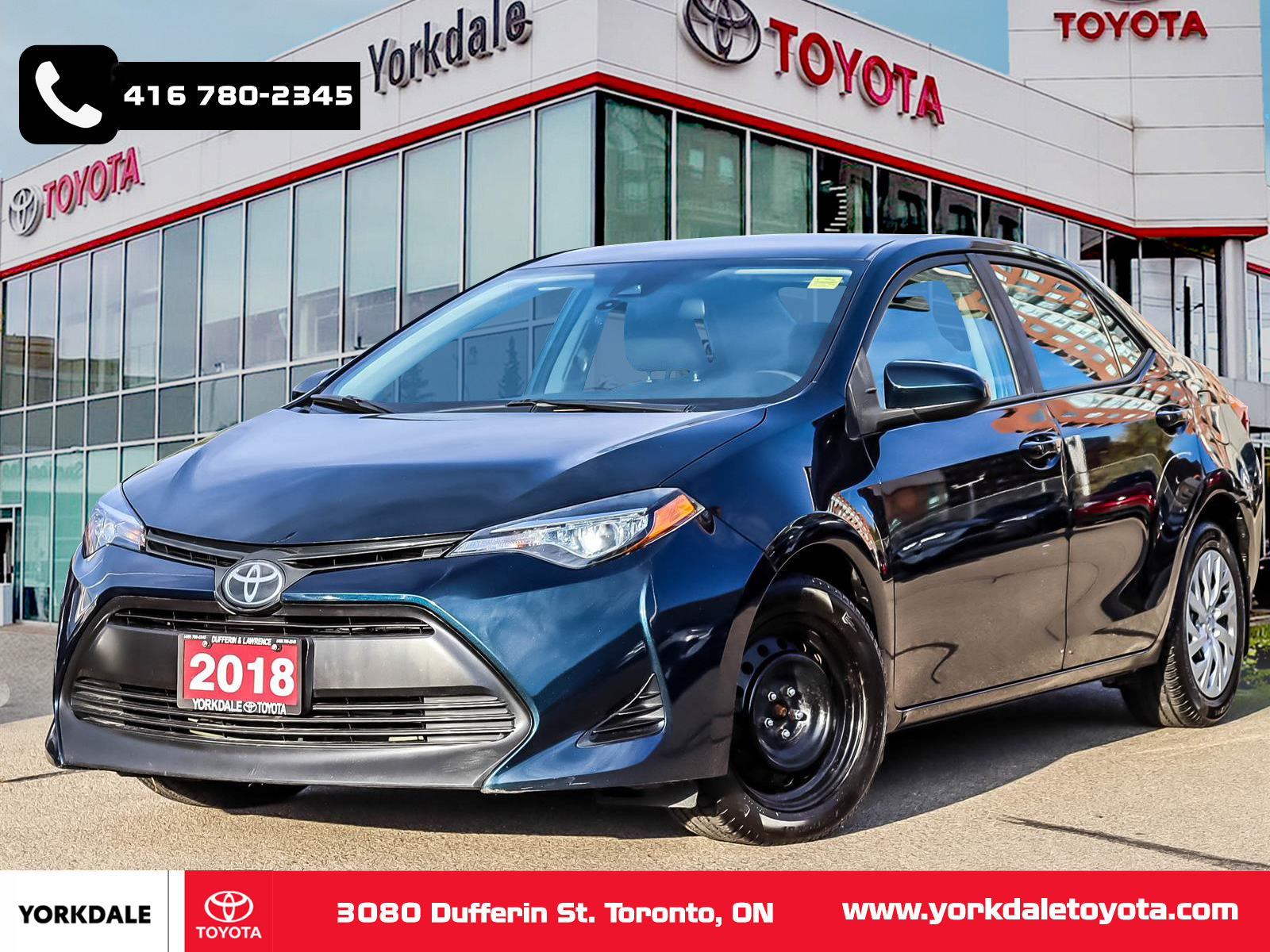 2018 Toyota Corolla LE - Main View
